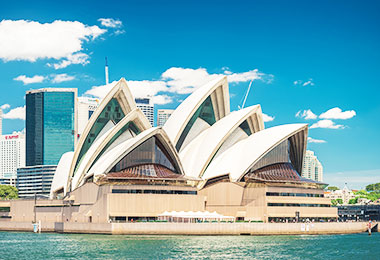 白天的雪梨歌劇院
